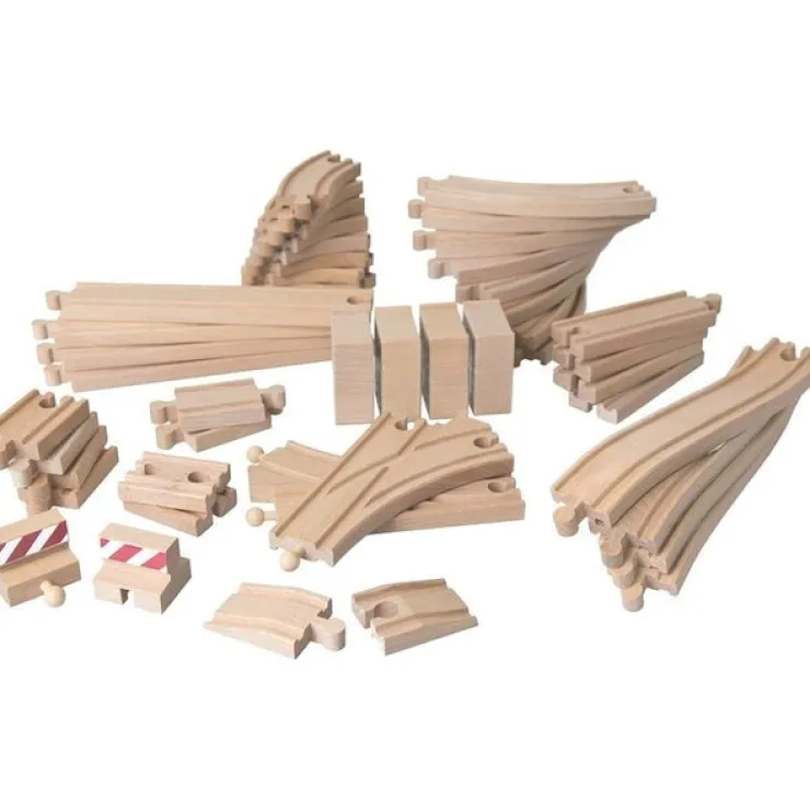 Brio Wooden Toys | Trains & Train Sets>World 50 piece track pack