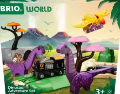Brio Wooden Toys | Trains & Train Sets>World Dinosaur Adventure Set