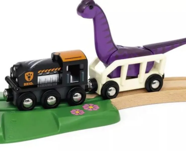 Brio Wooden Toys | Trains & Train Sets>World Dinosaur Adventure Set