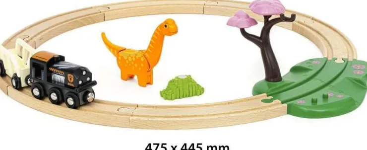 Brio Wooden Toys | Trains & Train Sets>World Dinosaur Circle Set