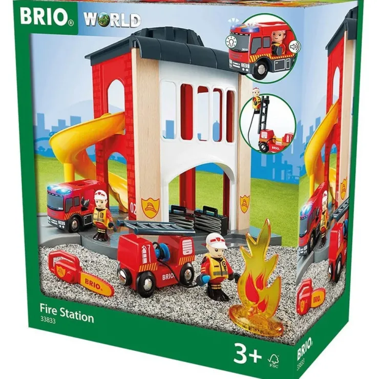 Brio Trains & Train Sets | 3 Years+>World Fire Station