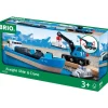 Brio Trains & Train Sets | Transport Toys>World Freight Ship and Crane