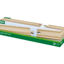 Brio Wooden Toys | Trains & Train Sets>World Long Straight Tracks