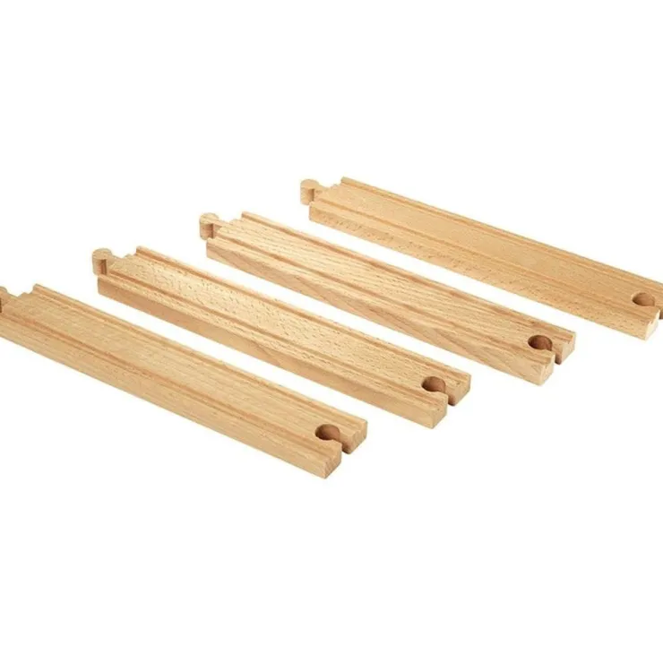 Brio Wooden Toys | Trains & Train Sets>World Long Straight Tracks