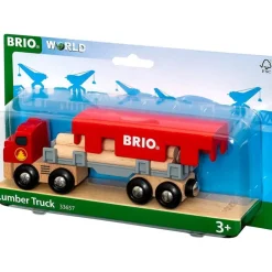 Brio Wooden Toys | Trains & Train Sets>World Lumber Truck