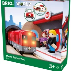 Brio Wooden Toys | Trains & Train Sets>World Metro Railway Set 20 Piece*