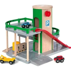 Brio Wooden Toys | Trains & Train Sets>World Parking Garage 7 Piece