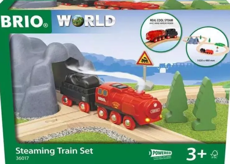 Brio Wooden Toys | Trains & Train Sets>World Steaming Train Set