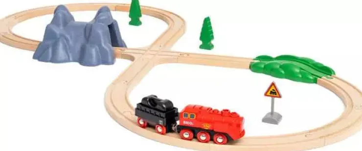 Brio Wooden Toys | Trains & Train Sets>World Steaming Train Set