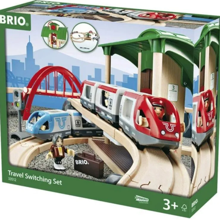 Brio Wooden Toys | Transport Toys>World Travel Switching Set
