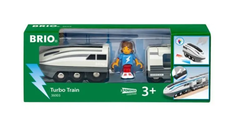 Brio Trains & Train Sets | Transport Toys>World Turbo Train 3 Pieces