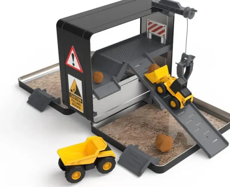 CAT Transport Toys | 3 Years+>Little Machines Store-n-Go Playset