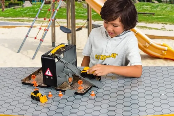 CAT Transport Toys | 3 Years+>Little Machines Store-n-Go Playset