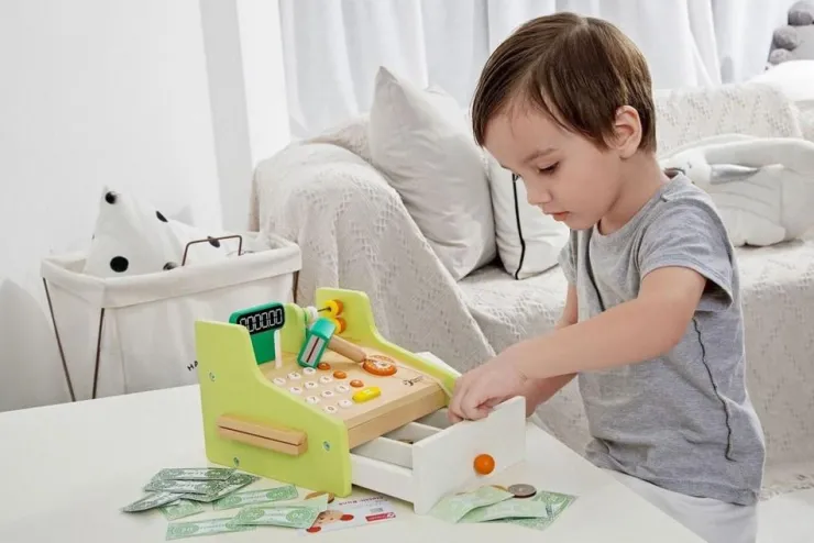 Classic World Pretend Play | Wooden Toys>Cash Register