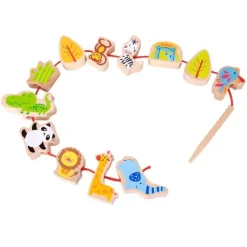 Classic World Wooden Toys | Activities & Learning>Zoo Beads