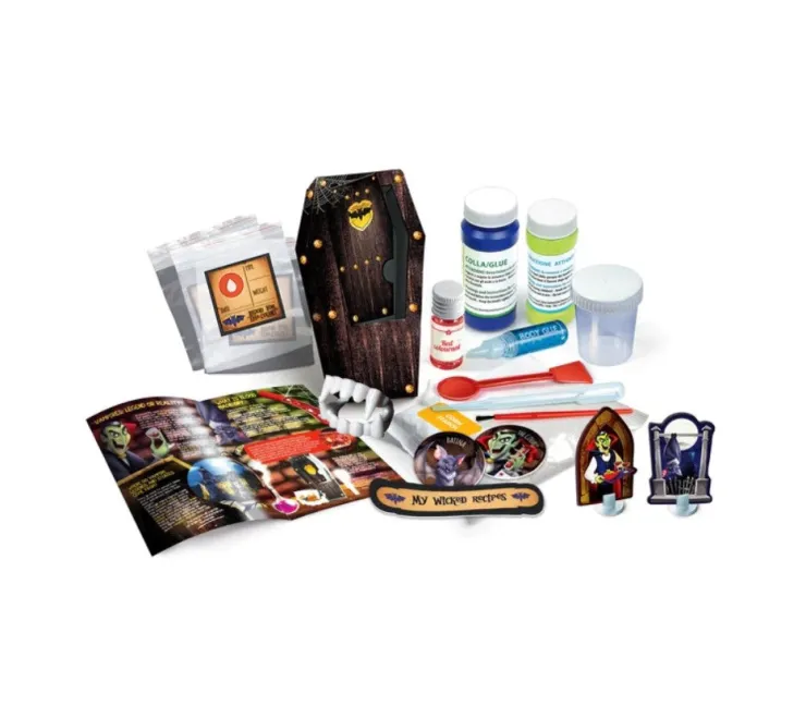 Clementoni Science & Discovery | 8 Years+>Science & Play - Fun Vampire and Blood Kit^