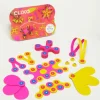 Clixo Steam Toys | Magnetic Construction>Crew Pack - Pink/Yellow (30pc)