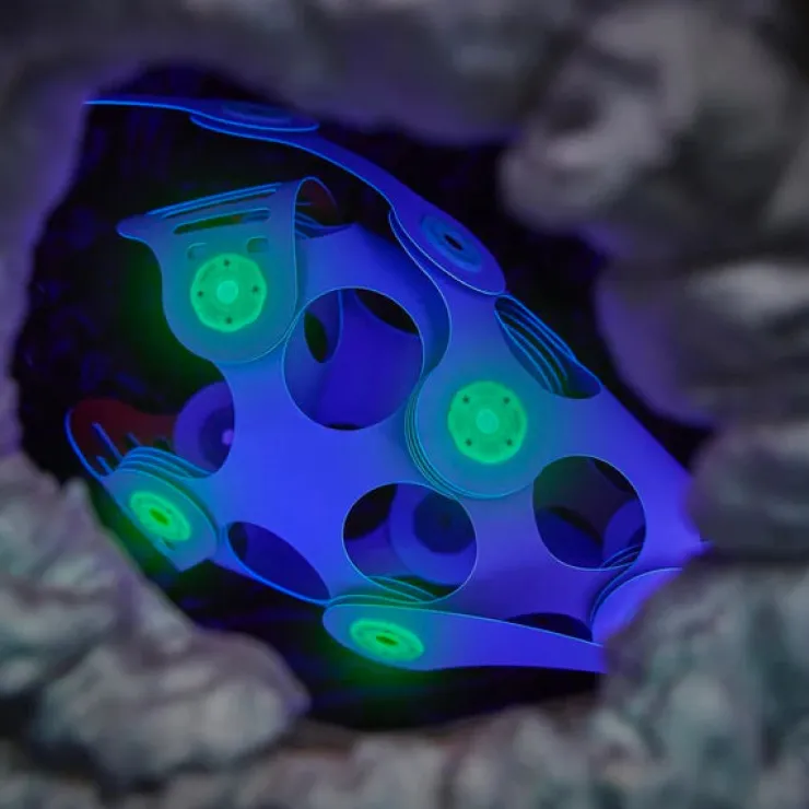 Clixo Steam Toys | Magnetic Construction>Ocean Creatures Glow Pack (24pc)