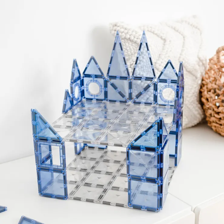 Connetix Building Sets | Magnetic Tiles>Clear Base Plate Pack 2 pc