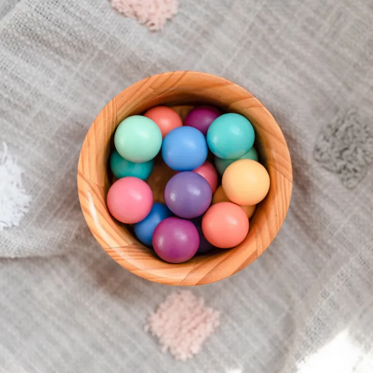 Connetix Building Sets | Magnetic Tiles>Pastel Ball Run Pack 106 pc