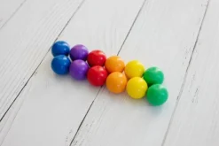 Connetix Building Sets | Magnetic Tiles>Rainbow Ball Pack 12 pc