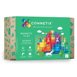 Connetix Building Sets | Magnetic Tiles>Rainbow Creative Pack 102pc