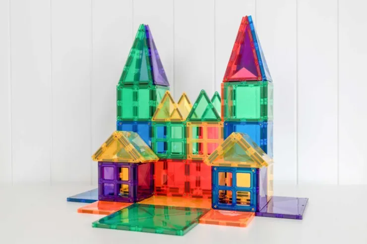 Connetix Building Sets | Magnetic Tiles>Rainbow Creative Pack 102pc