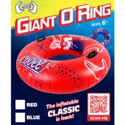 Cooee Pool & Water Toys | Goggles & Water Safety>Inflatables Giant O Ring - Red