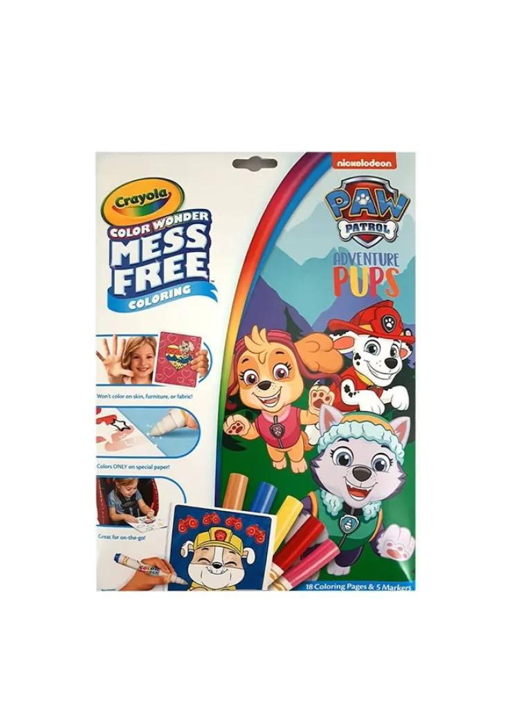 Crayola Drawing, Colouring & Painting | 3 Years+>Colour Wonder Foldalope Paw Patrol