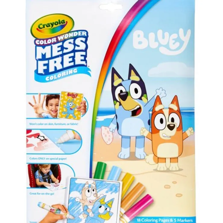 Crayola Drawing, Colouring & Painting | 3 Years+>Colour Wonder Foldalope Bluey