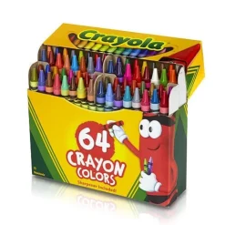 Crayola Art Supplies | Drawing, Colouring & Painting>Crayons with Sharpener 64pk