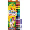 Crayola Art Supplies | Drawing, Colouring & Painting>Pipsqueaks Washable Emoji Markers 16pk