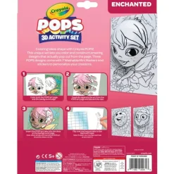 Crayola Art Supplies | Drawing, Colouring & Painting>* POPS 3D Activity Set Enchanted