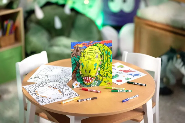 Crayola Art Supplies | Drawing, Colouring & Painting>* POPS 3D Activity Set Dinosaurs