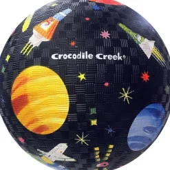 Crocodile Creek Balls | 3 Years+>7" Playground Ball - Space Exploration