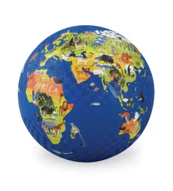 Crocodile Creek Balls | 3 Years+>7" Playground Ball - Beautiful World