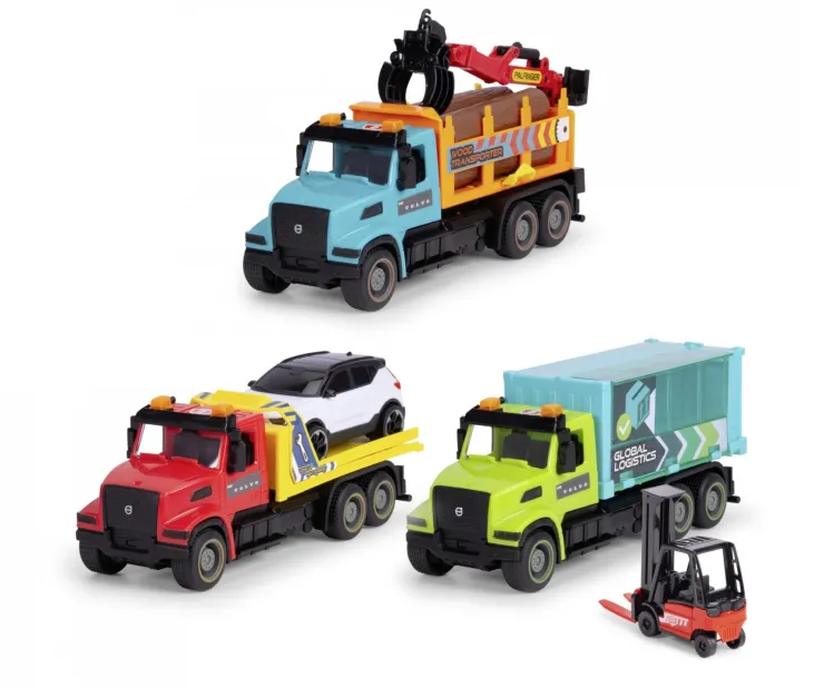 DICKIE TOYS Transport Toys | 3 Years+>Heavy Road Truck - Wood Transporter*