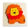 Discoveroo Wooden Toys | Jigsaw Puzzles>Chunky Puzzle - Lion