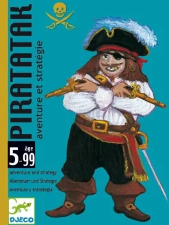 DJECO Family Games | 5 Years+>* Piratatak Card Game