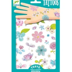 DJECO Temporary Tattoos | 3 Years+>Tattoos - Field Flowers