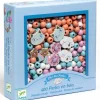 DJECO Make & Create | 4 Years+>Wooden Beads - Rainbow