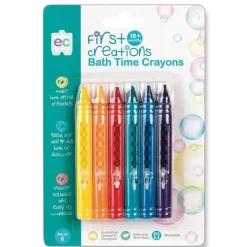 Early Creations Art Supplies | Drawing, Colouring & Painting>EC First Creations Bath Time Crayons - 6 pack