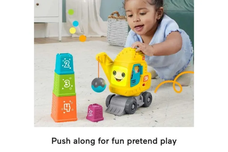 Fisher-Price Early Development Toys | Electronic Learning Products>Count & Stack Crane