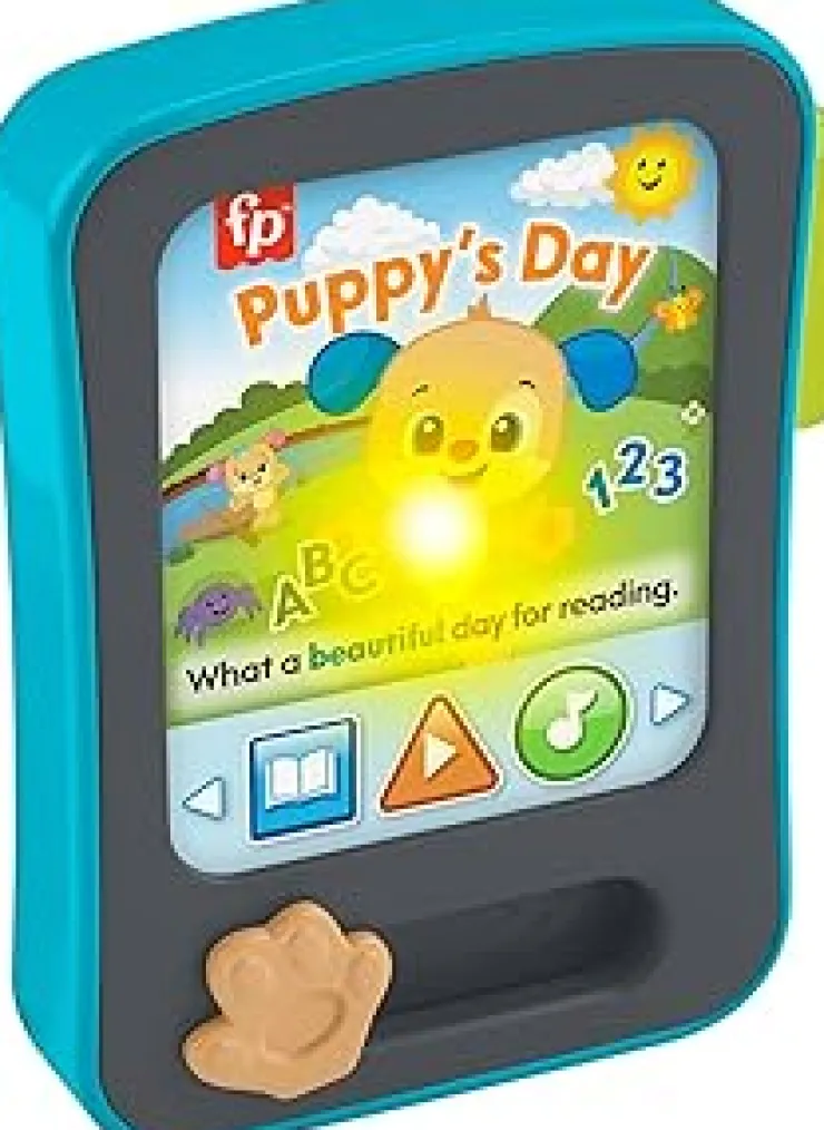 Fisher-Price Early Development Toys | Electronic Learning Products>* Laugh & Learn Puppy Storytime Reader