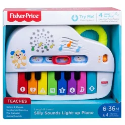Fisher-Price Early Development Toys | Musical Toys>Laugh & Learn Silly Sounds Light-Up Piano