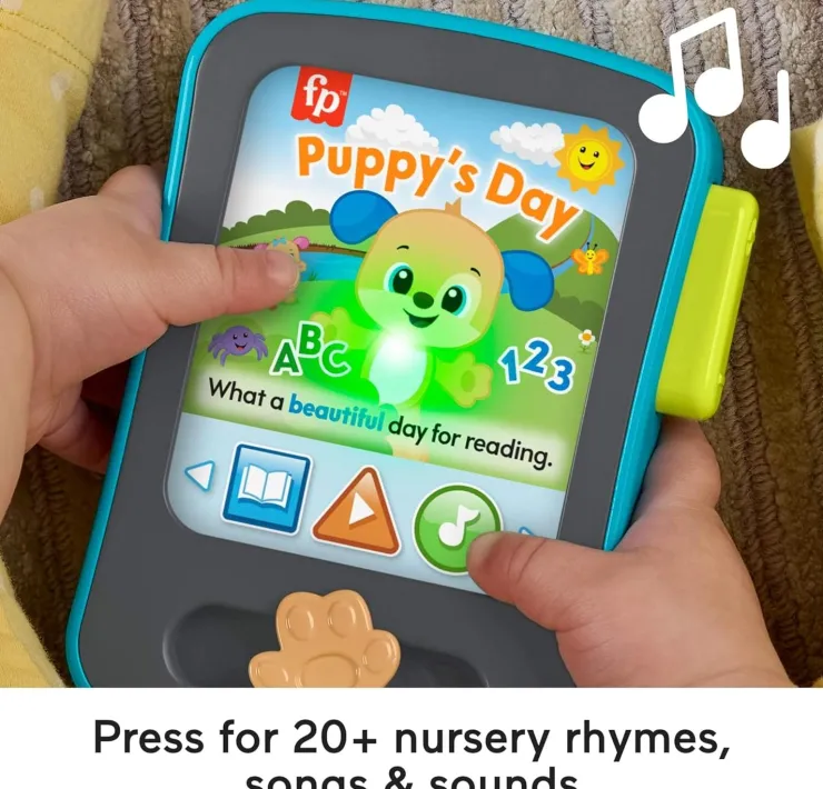 Fisher-Price Early Development Toys | Electronic Learning Products>* Laugh & Learn Puppy Storytime Reader