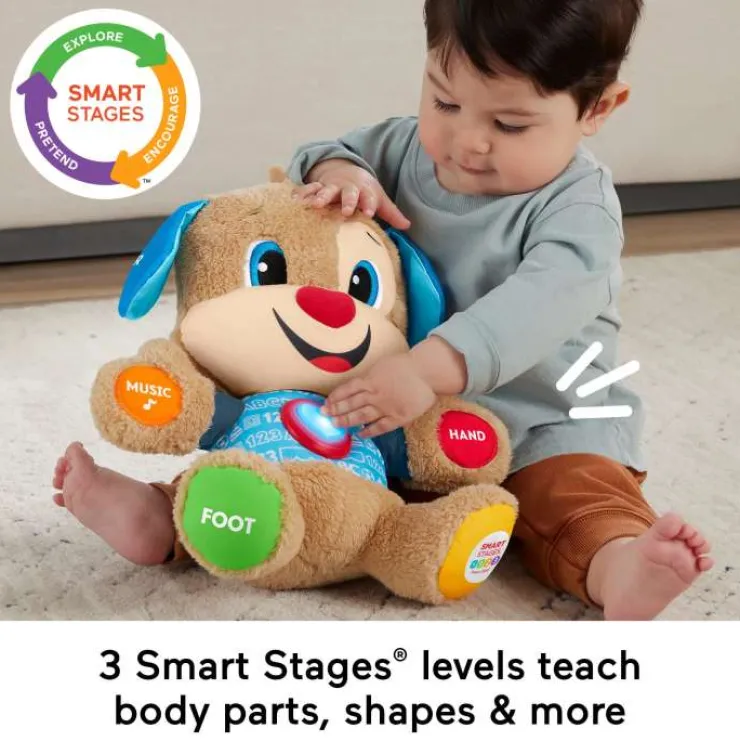 Fisher-Price Early Development Toys | Musical Toys>Laugh & Learn Smart Stages Puppy
