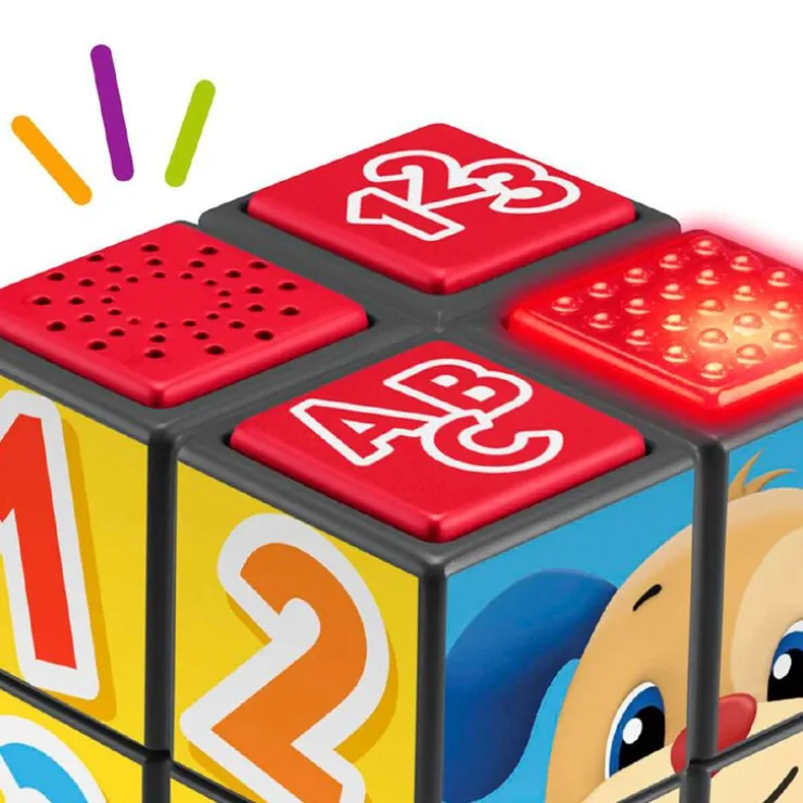 Fisher-Price Early Development Toys | Musical Toys>Laugh & Learn Puppy's Activity Cube