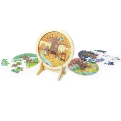 HAPE Jigsaw Puzzles | 3 Years+>4 Seasons Layer Puzzle 60pc