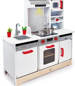 HAPE Kitchen & Food | Pretend Play>All-in-1 Kitchen